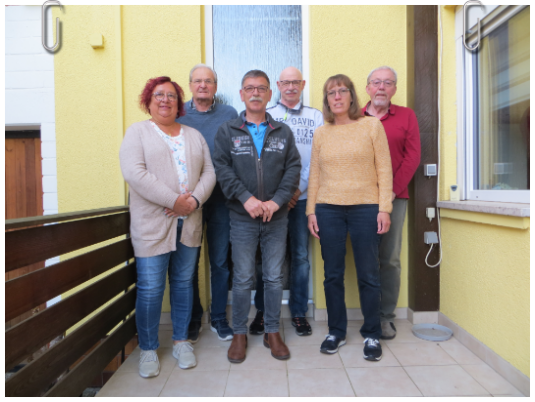 vlnr, A. Gönnheimer, U. Mahlke, R. Gönnheimer, U. Voigt, C. Münch, G. Münch
